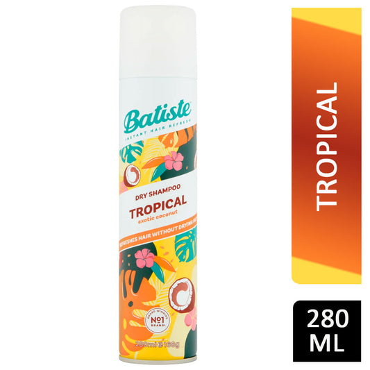 Batiste Dry Shampoo Tropical 280ml