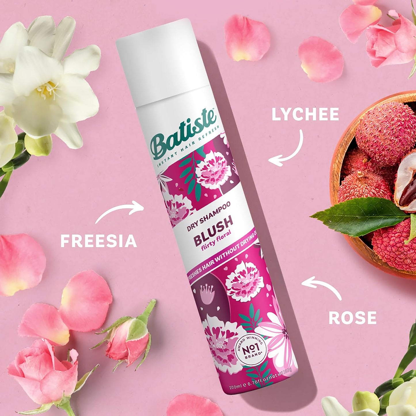 Batiste Dry Shampoo Blush 200ml