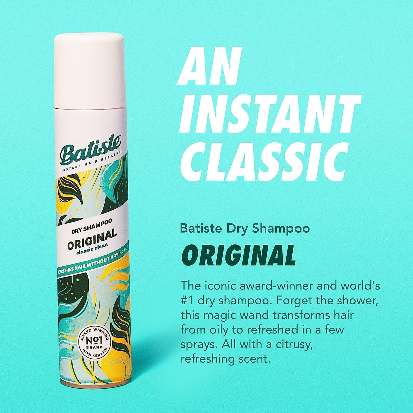 Batiste Dry Shampoo Original 280ml