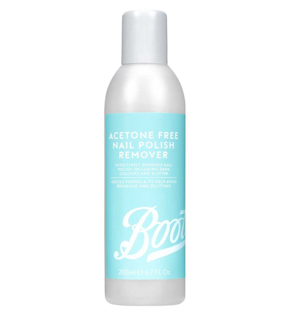 Boots Acetone Free Nail Polish Remover 200ml