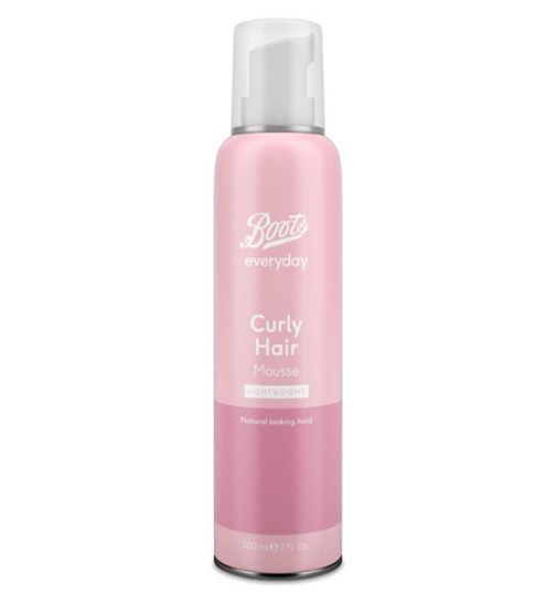 Boots Everyday Curly Hair Mousse 200ml