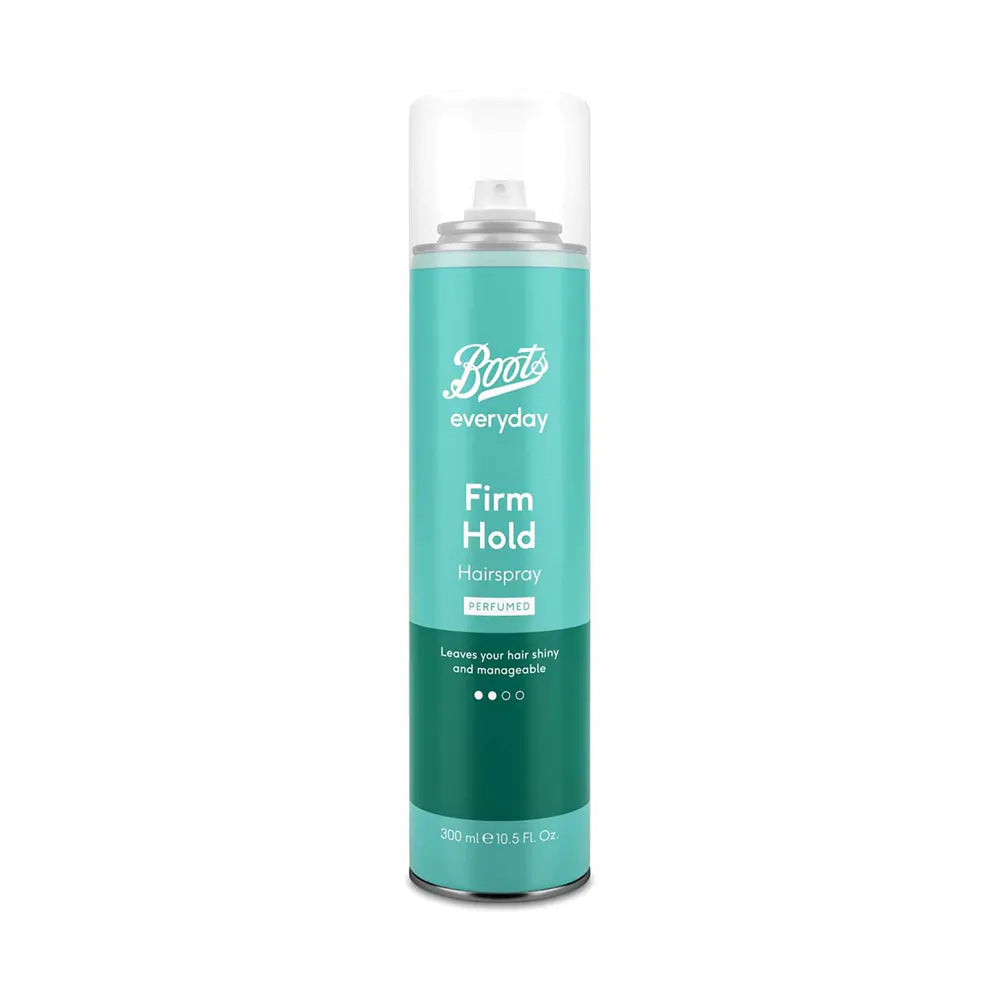 Boots Everyday Firm Hold Hairspray Perfumed-Green 300ml