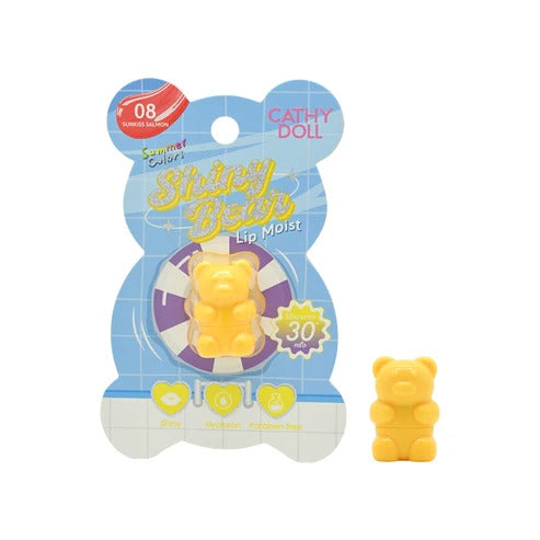 Cathy Doll Shiny Bear Lip Moist- 08 Sunkiss Salmon