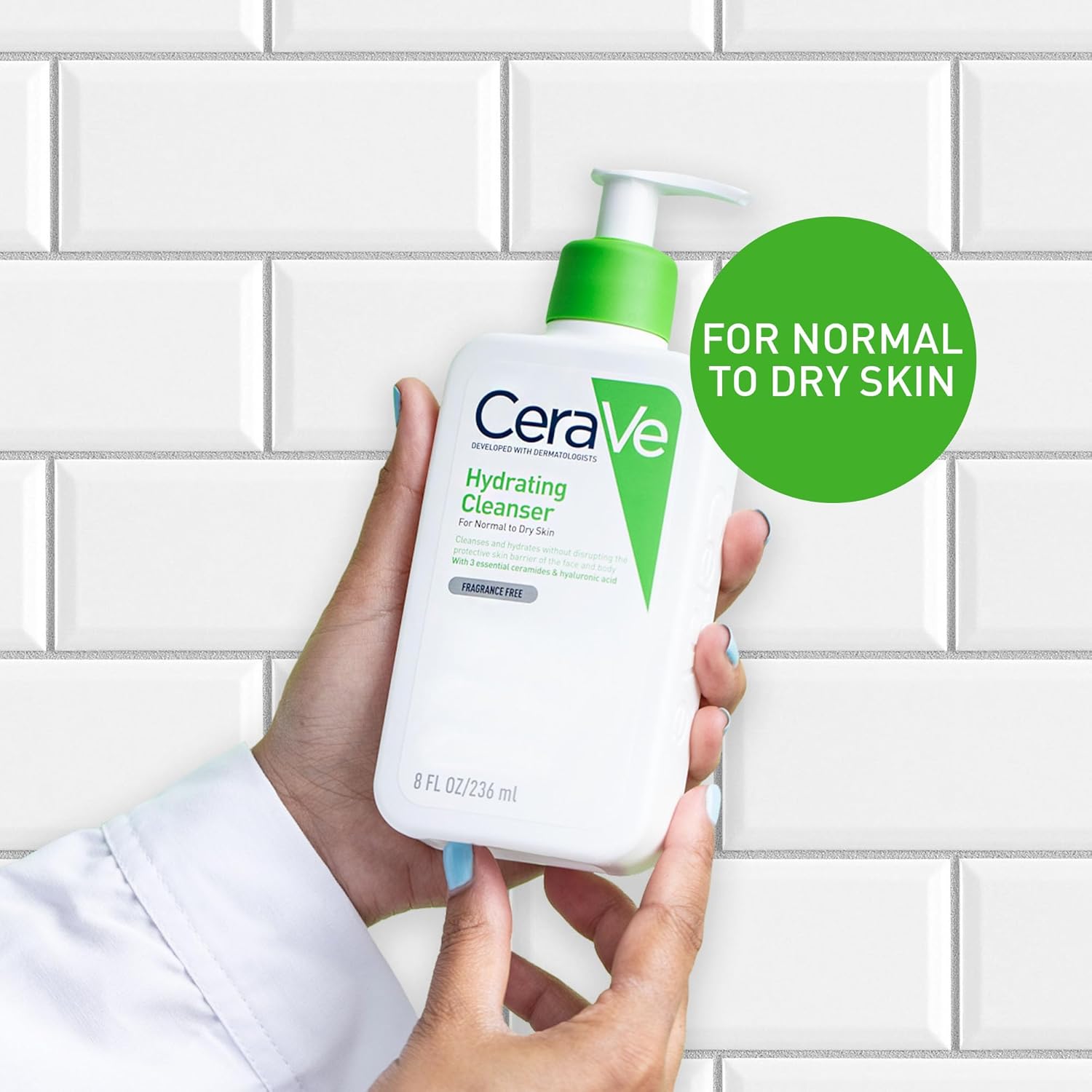CeraVe Hydrating Facial Cleanser Normal To Dry Skin 473ml