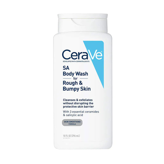 CeraVe SA Body Wash for Rough & Bumpy Skin 296ml