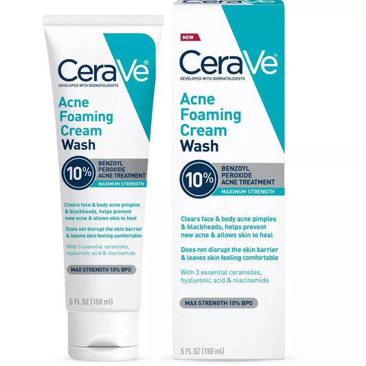 Cerave Acne Foaming Cream Wash (USA) 150ml