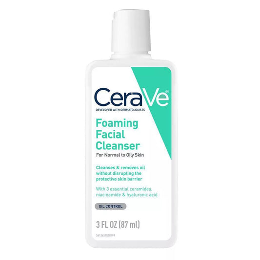 Cerave Foaming Facial Cleanser For normal To Oily Skin 87ml
