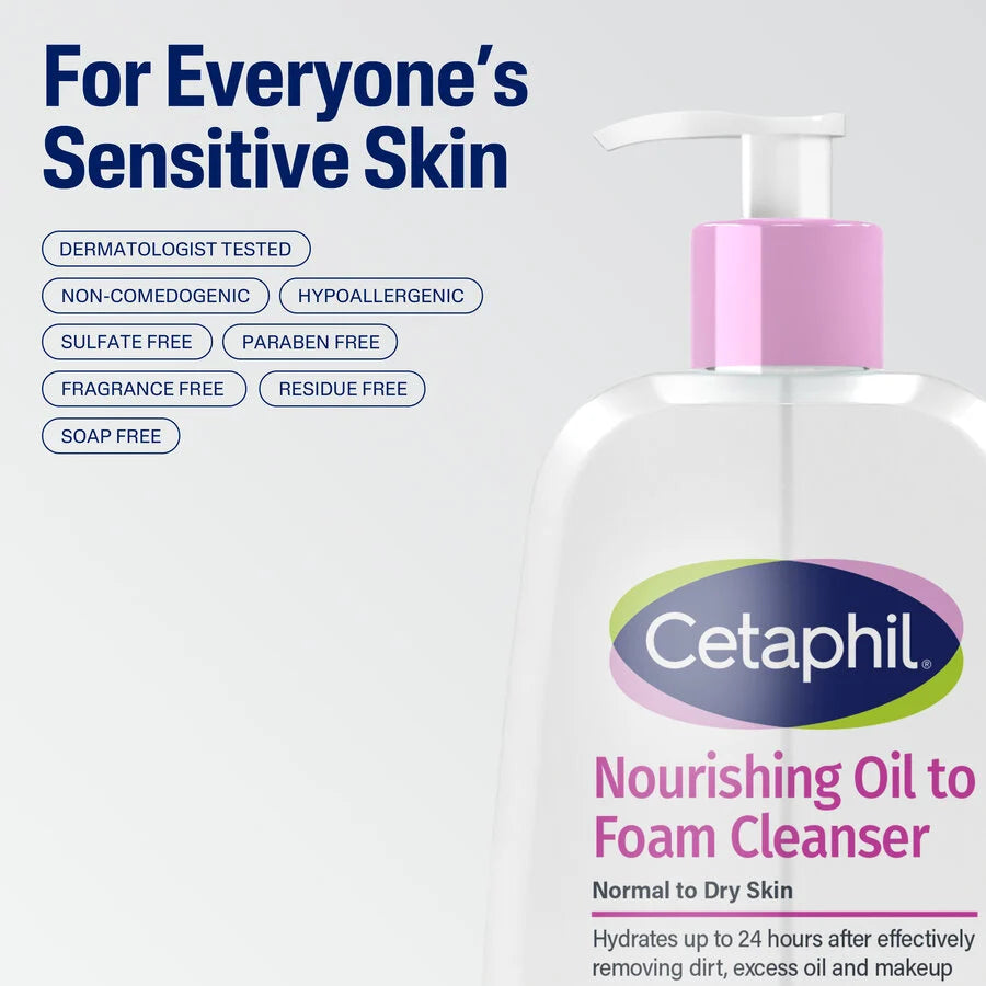 Cerave Nourishing Oil to Foam Cleanser 237ml
