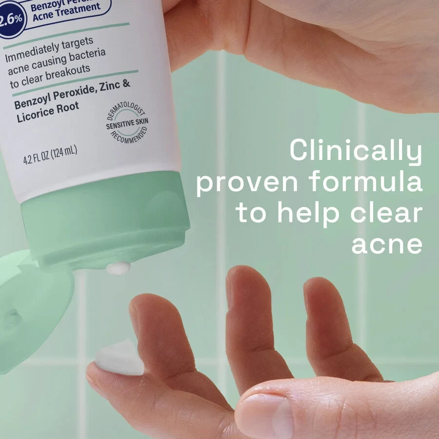 Cetaphil Gentle Clear Complexion Clearing Acne Cleanser 124ml