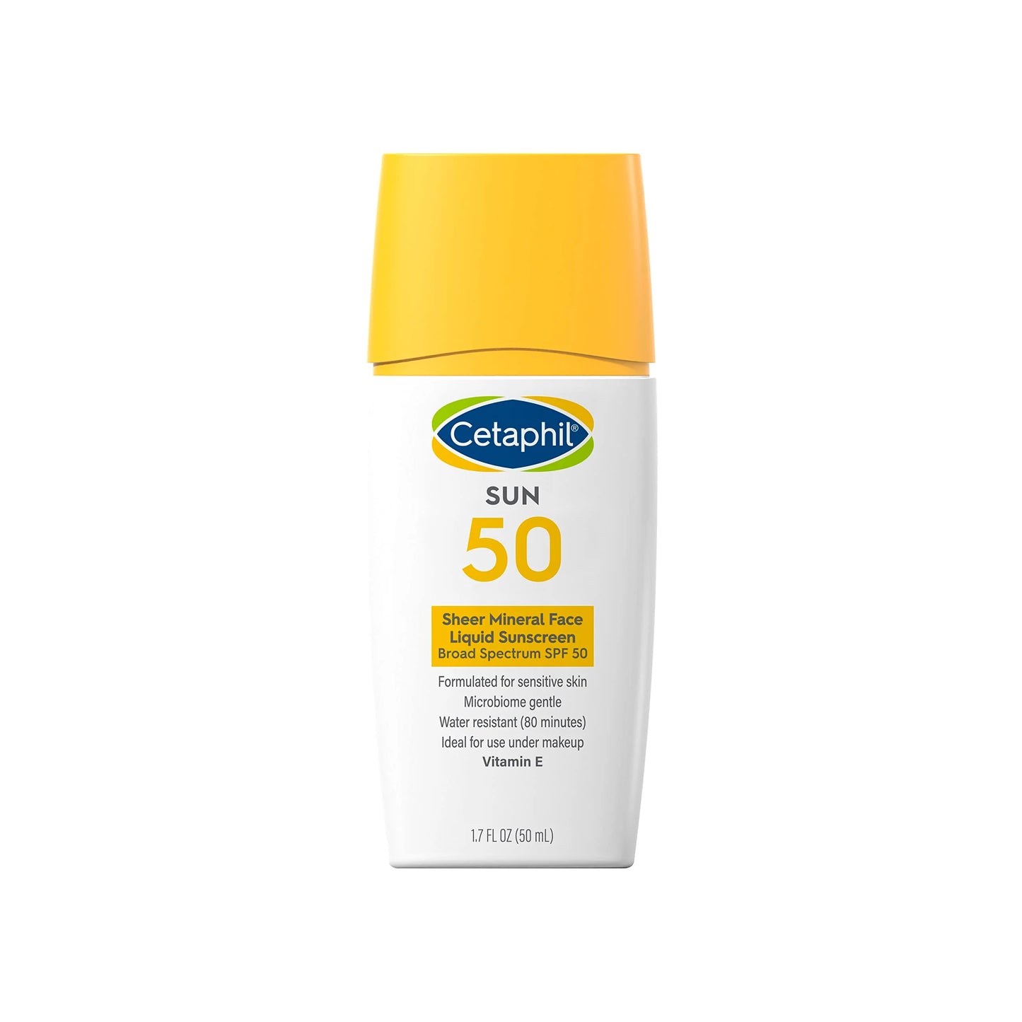Cetaphil Sun Sheer Mineral Face Liquid Sunscreen SPF50 50ml