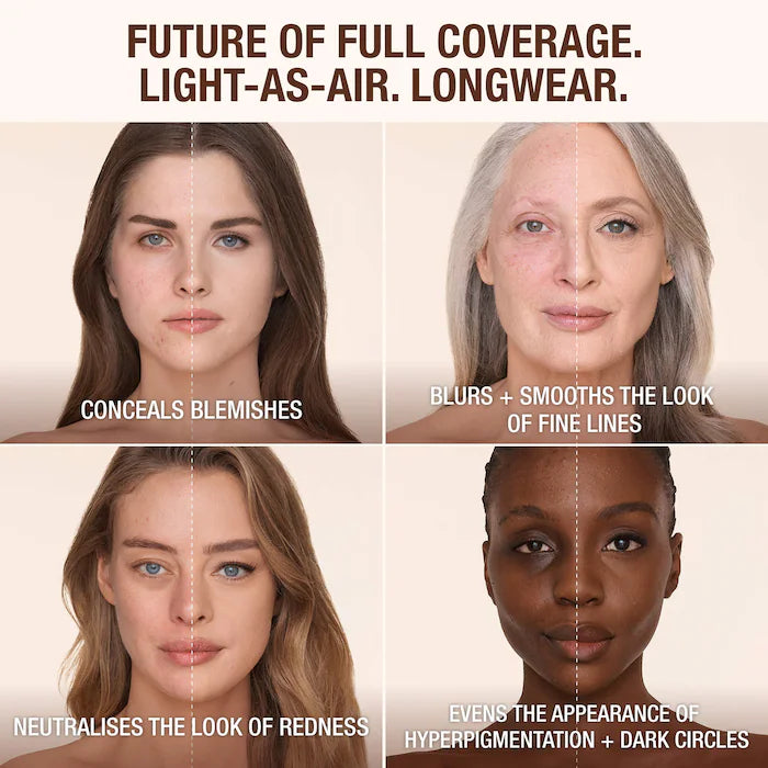 Charlotte Tilbury Airbrush Flawless Blurring & Matte Foundation- 5 Warm 30ml