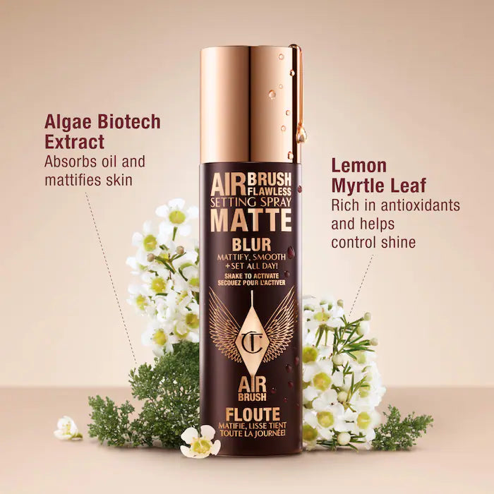 Charlotte Tilbury Mini Airbrush Flawless Matte Blurring & Waterproof Setting Spray 34ML
