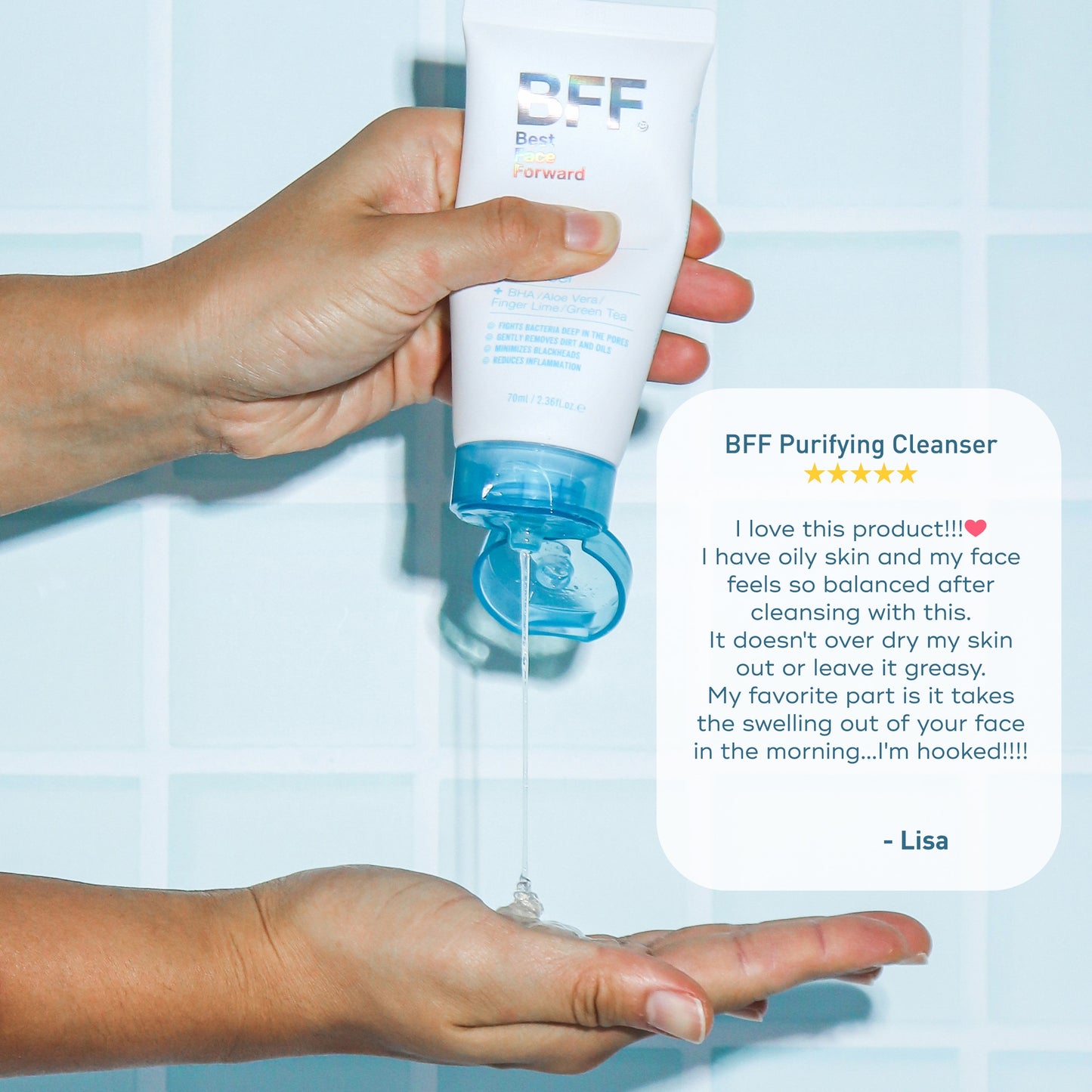 BFF Skincare Purifying Cleanser 70ml