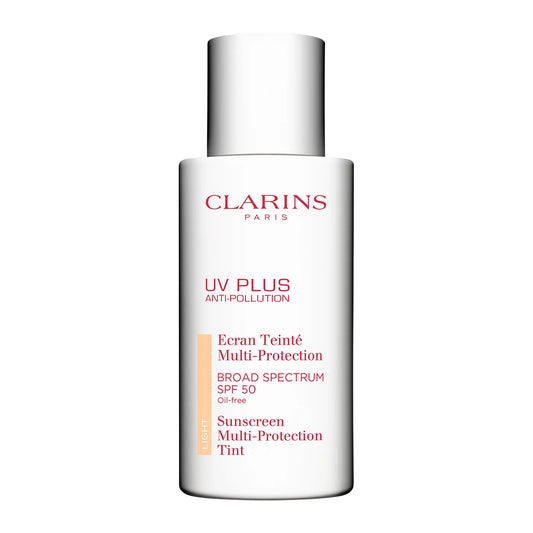 Clarins UV PLUS Anti-Pollution Tinted Sunscreen SPF50- Light 50ml