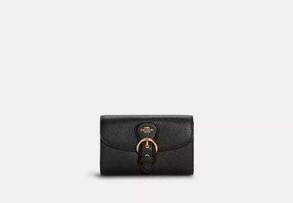 Coach Kleo Wallet- Gold/Black