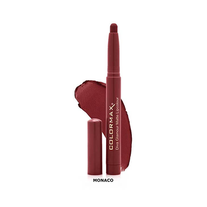 Colormax Diva Glamour Matte Lipcolour- Monaco