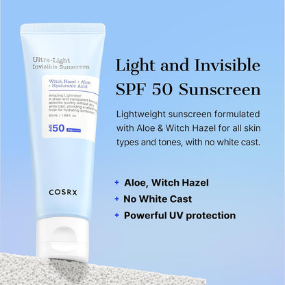 Cosrx Ultra Light Invisible Sunscreen 50ml