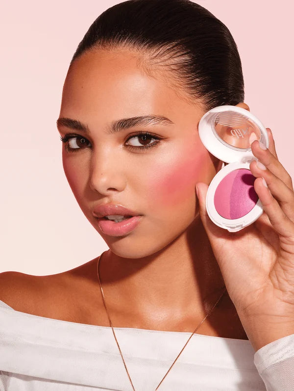 DIBS Beauty The Duet Baked Blush Duo- VIP Pink