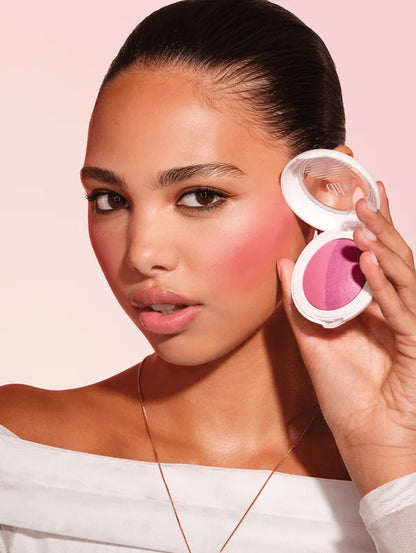 DIBS Beauty The Duet Baked Blush Duo- VIP Pink