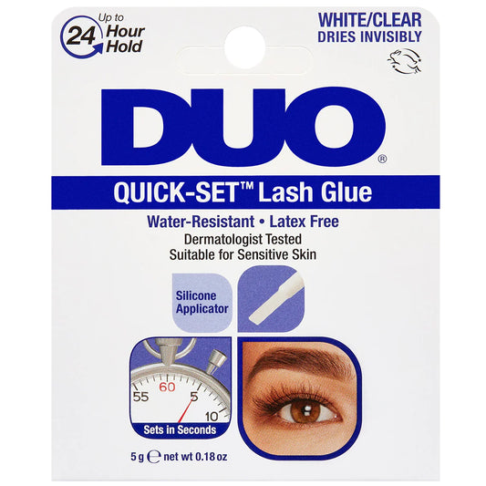 DUO Quick-Set Strip Lash Adhesive White/Clear 5g