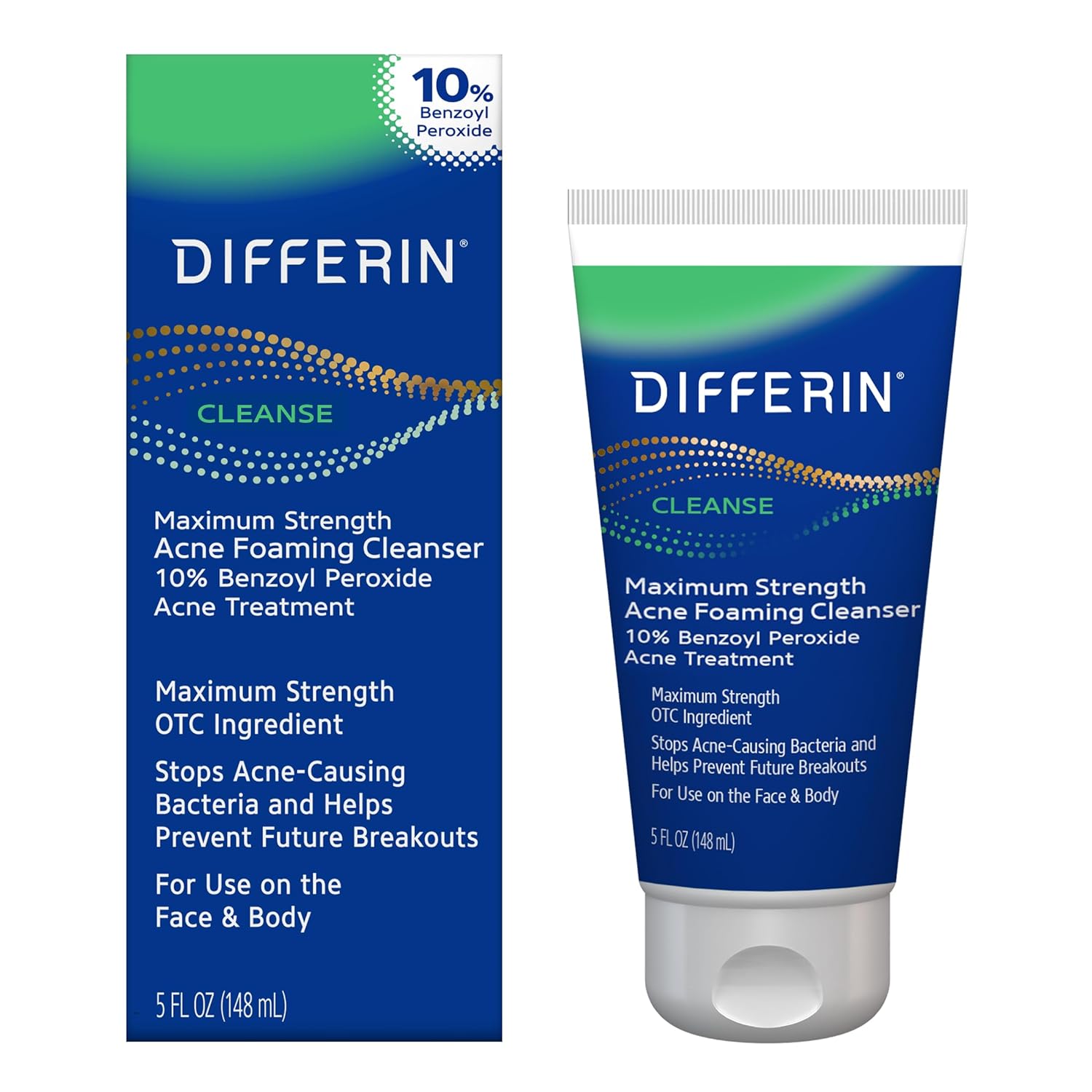 Differin Maximum Strength Acne Foaming Cleanser 148ml