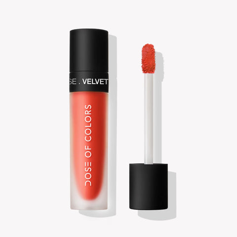 Dose of Colors Velvet Mousse Lipstick- Fired Up 4.8g