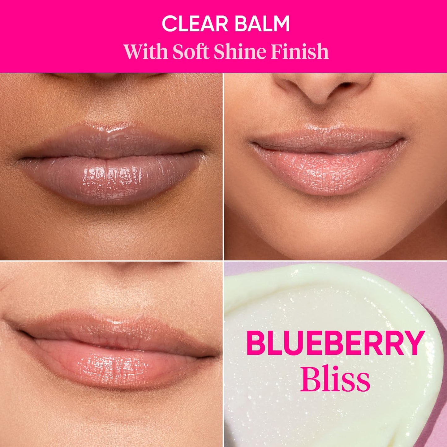 Dot & Key Barrier Repair Hydrating Non Tinted Lip Balm- Blueberry Bliss