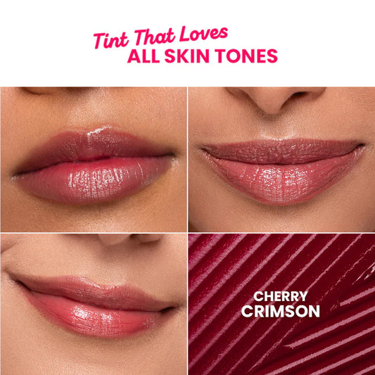 Dot & Key Barrier Repair Hydrating Tinted Lip Balm- Cherry Crimson