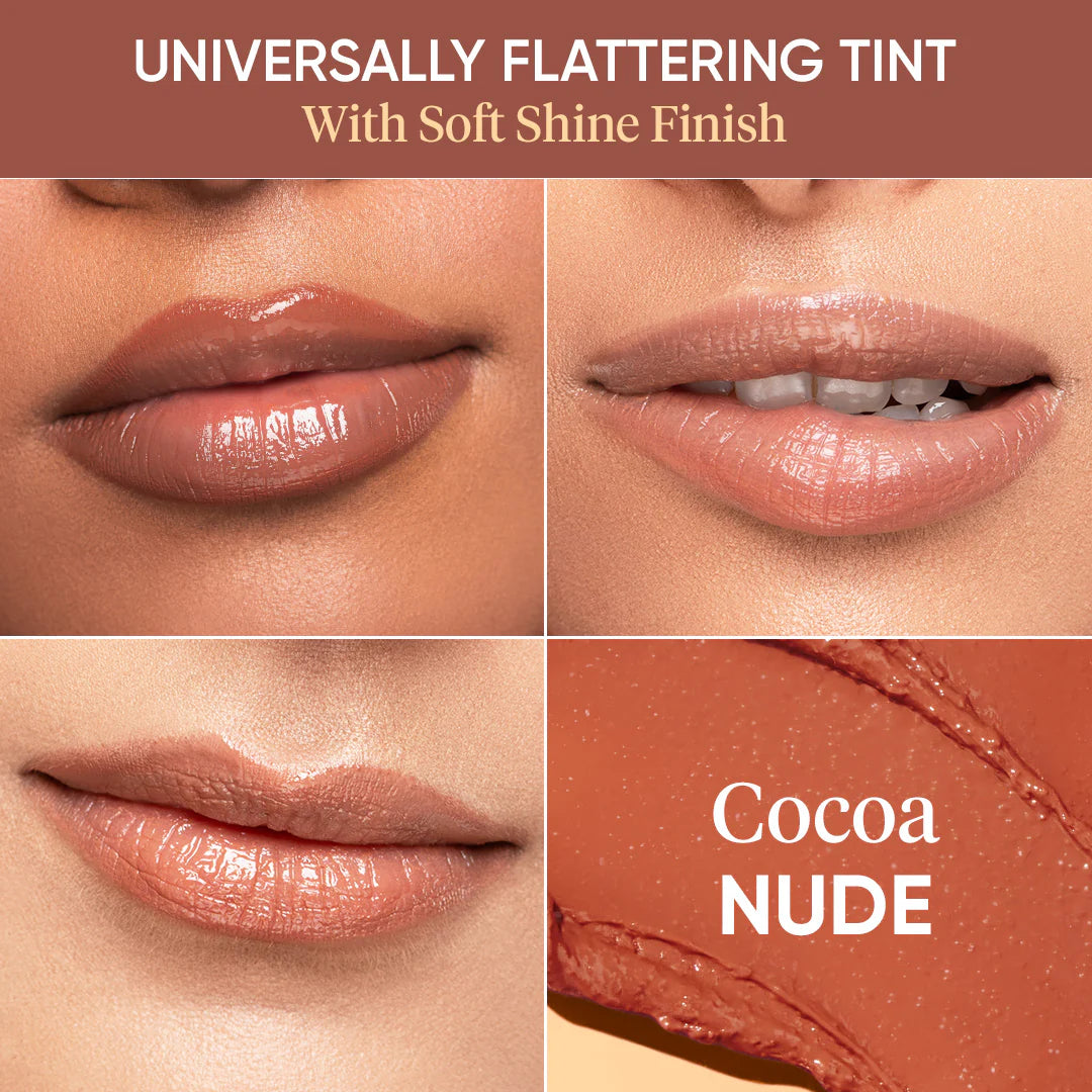 Dot & Key Barrier Repair Hydrating Tinted Lip Balm- Cocoa Nude