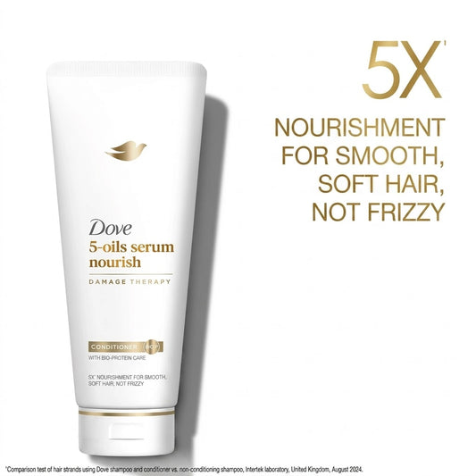 Dove 5-Oils Serum Nourish Damage Therapy Conditioner 350ml