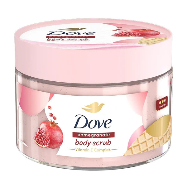 Dove Pomegranate Body Scrub Vitamin E Complex 280g