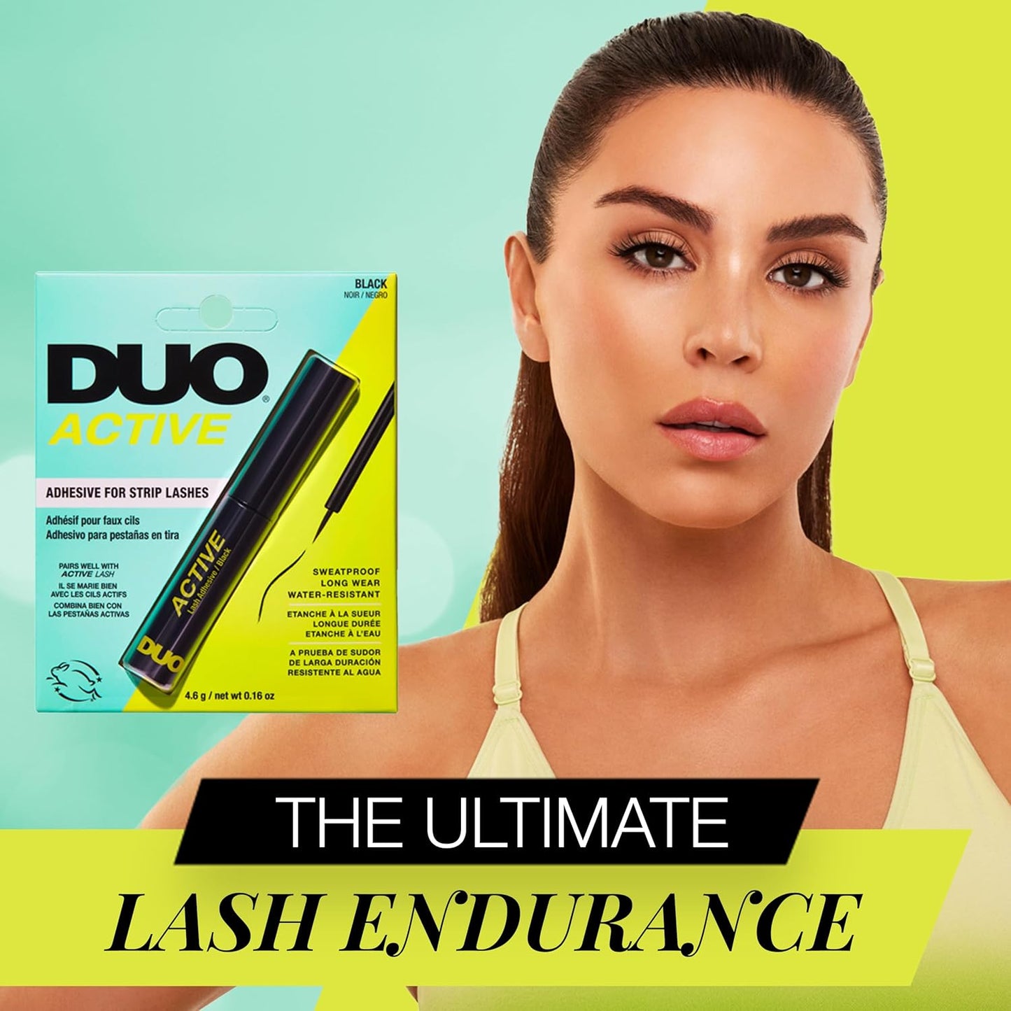 Duo Active Adhesive for Strip Lashes- Black