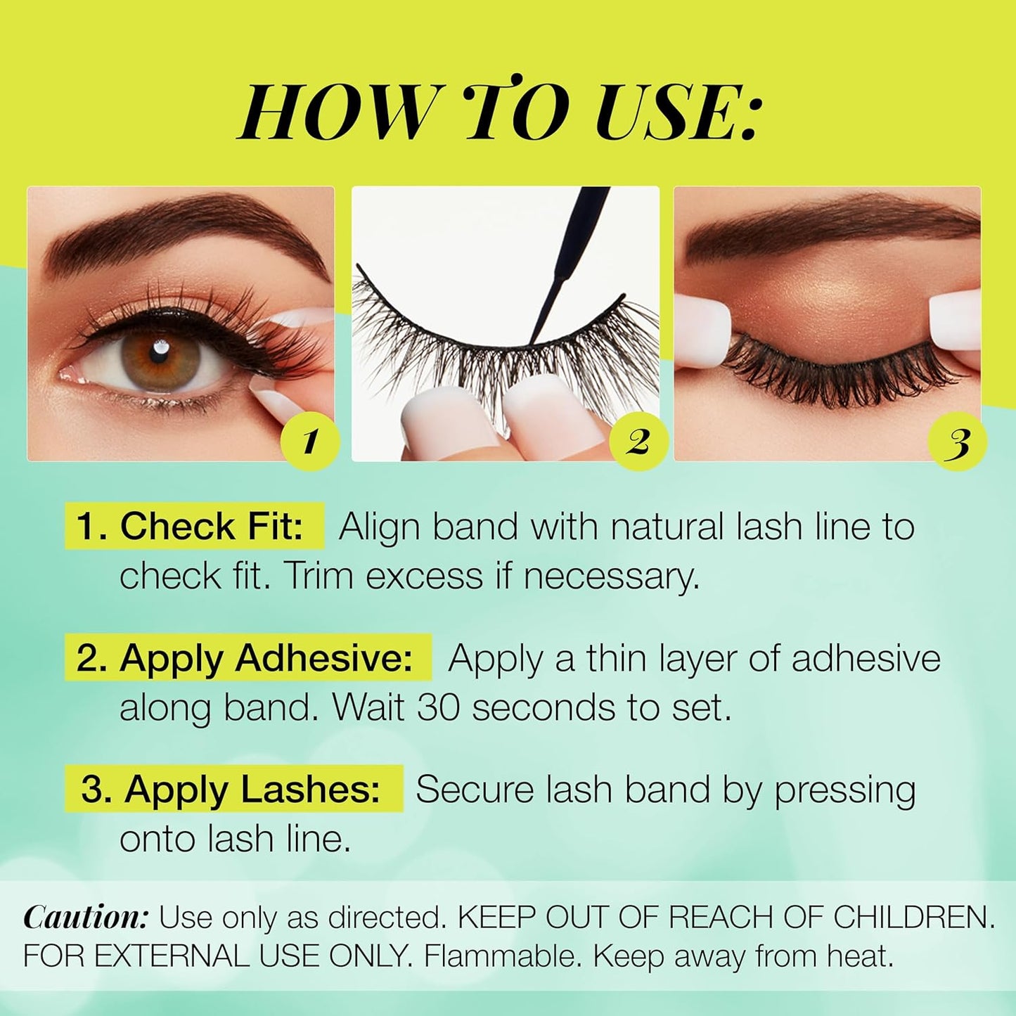 Duo Active Adhesive for Strip Lashes- Black