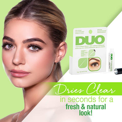 Duo Brush-On Striplash Adhesive White/Clear 5g