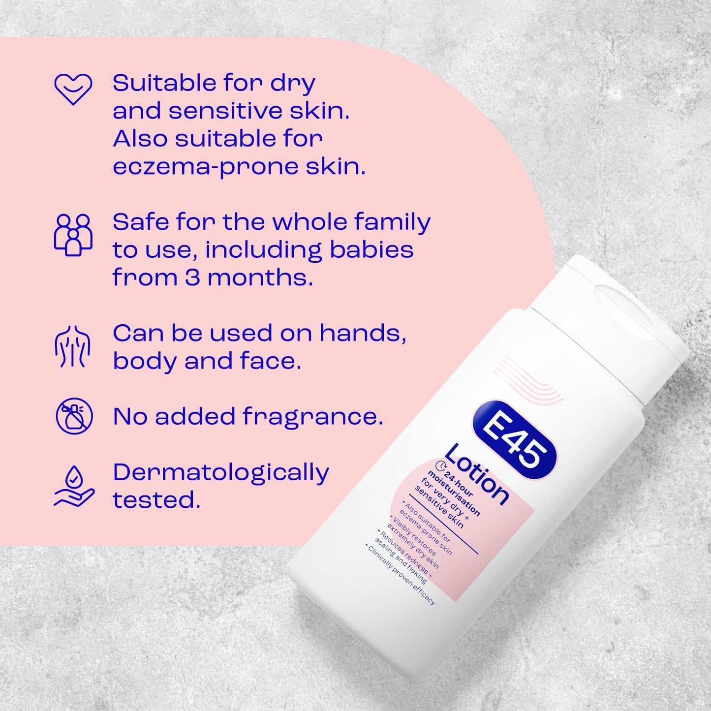 E45 Moisturising Body Lotion 200ml