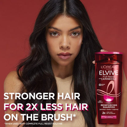 Elvive Full Resist Reinforcing Shampoo With Aminexil And Biotin 400ml