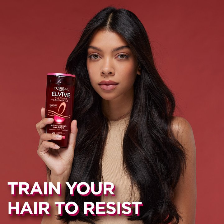Elvive Full Resist Reinforcing Shampoo With Aminexil And Biotin 400ml