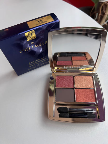 Estee Lauder Pure Color Envy Luxe Eyeshadow Quad- 08 Wild Earth