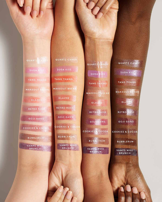 Fenty Beauty Slip Shine Sheer Shiny Lipstick- Goji Gang