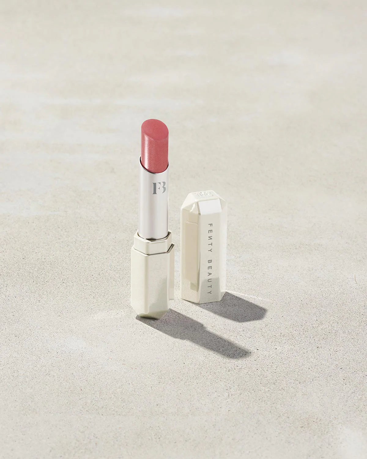 Fenty Beauty Slip Shine Sheer Shiny Lipstick- Retro Rose