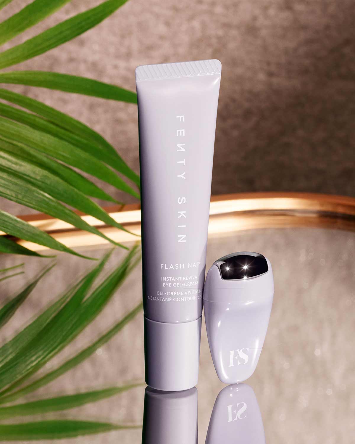 Fenty Skin Flash Nap Instant Revival Eye Gel-Cream + Eye Massage Tool 15ml