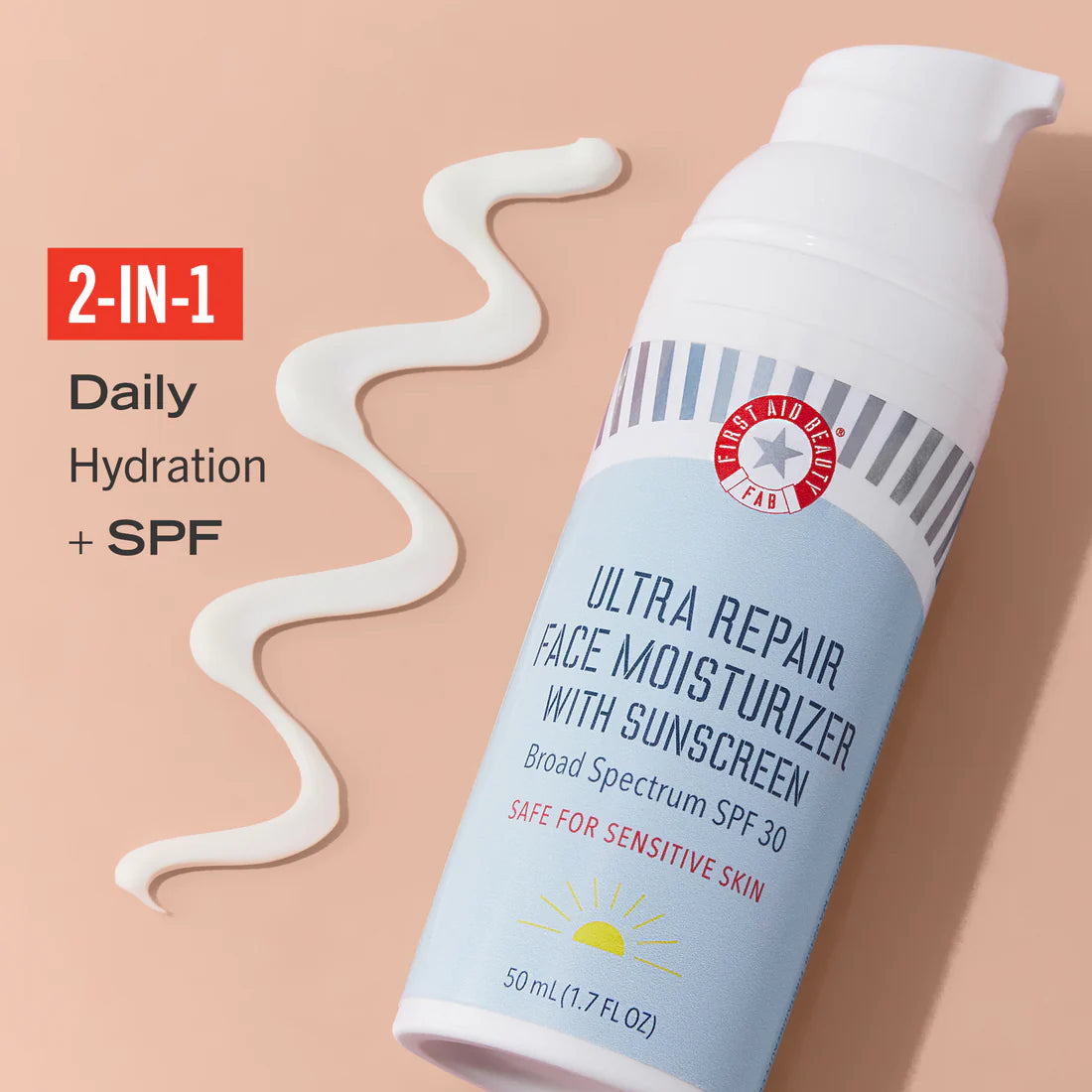 First Aid Beauty Ultra Repair Face Moisturizer with Sunscreen SPF30 50ml