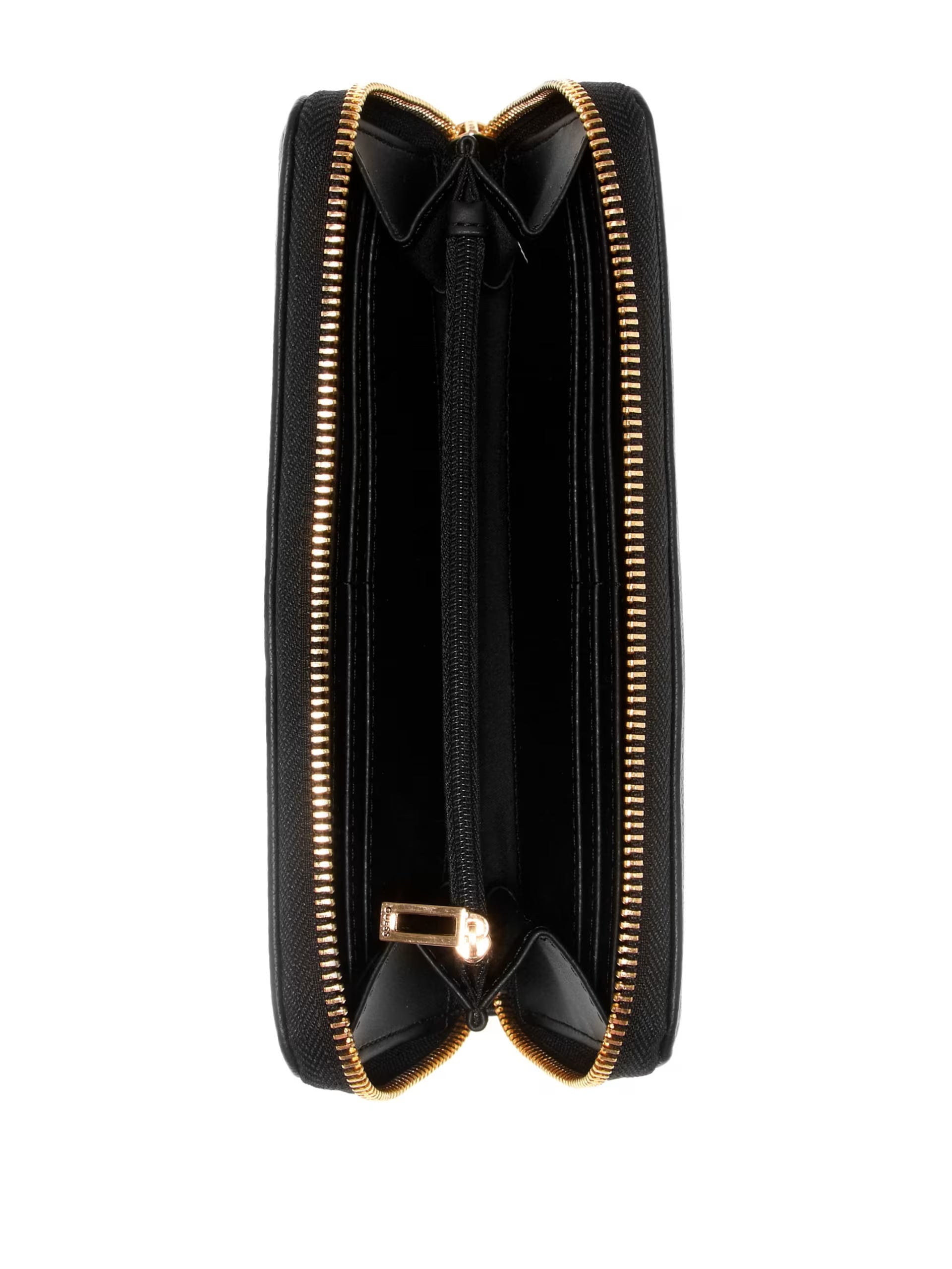GUESS Alesso Large Zip-Around Wallet- Black
