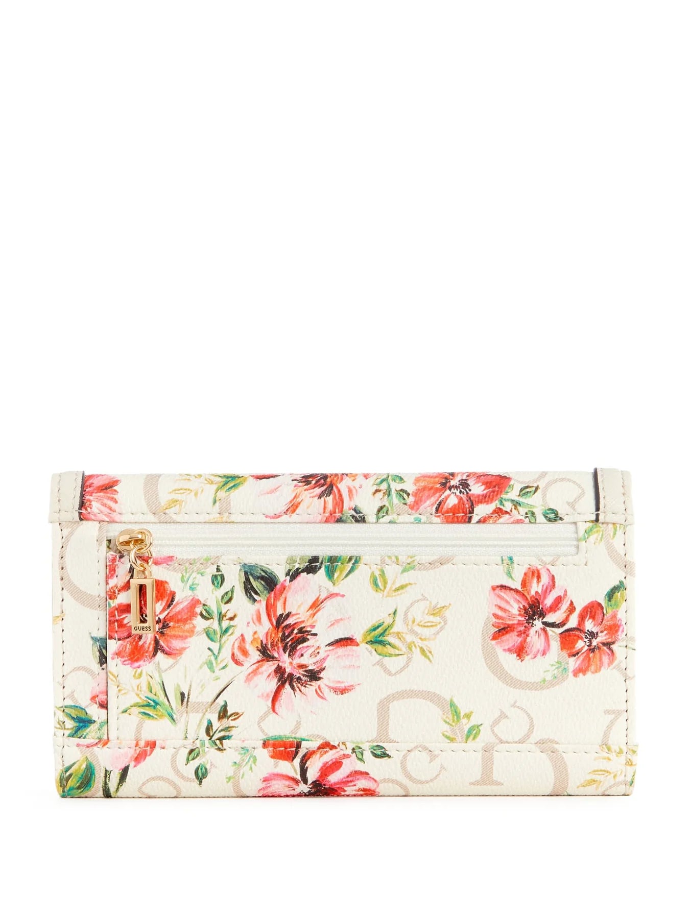 GUESS Daxton Floral Slim Clutch Wallet- Floral Multi