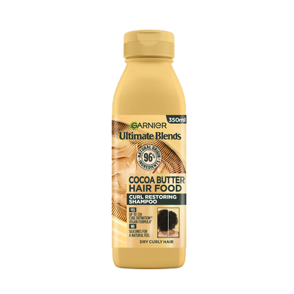 Garnier Cocoa Butter Hair Food Curl Restoring Shampoo 350ml
