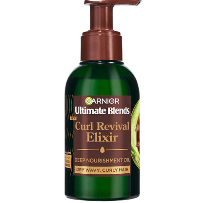 Garnier Curl Revival Elixir Deep Nourishment Oil 120ml
