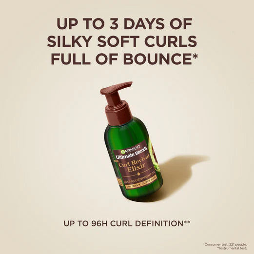 Garnier Curl Revival Elixir Deep Nourishment Oil 120ml