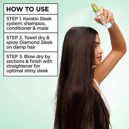 Garnier Keratin Sleek Diamond Sleek Smoothing Spray 150ml