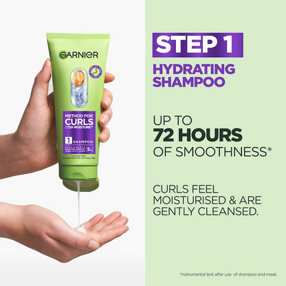 Garnier Method For Curls 72H Moisture Shampoo 200ml