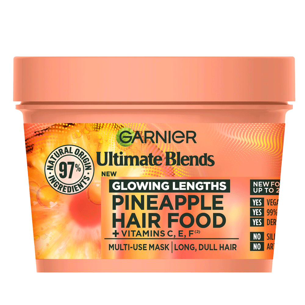 Garnier Pineapple Hair Food Glowing Lengths Hair Mask 400ml